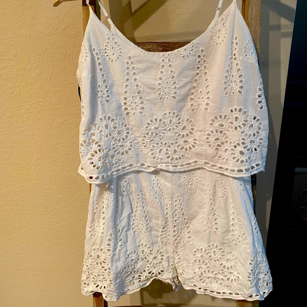 White Romper